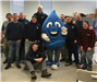 Water Department Employees with Eddy Water Drop